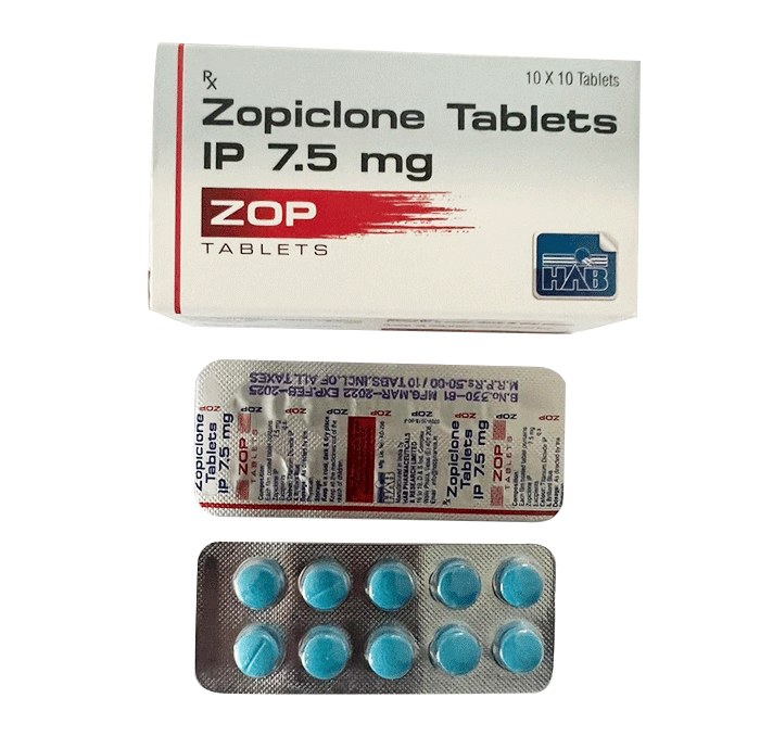 Zopiclone Tablets Blue