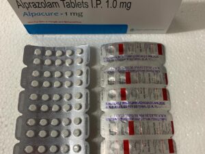 Xanax Alpacure 1mg Tablets Alprazolam